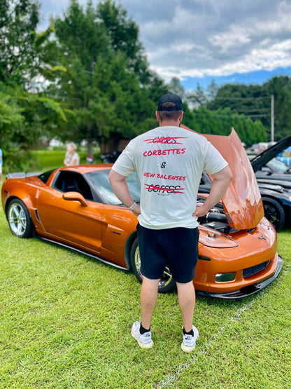 CORVETTES AND NEW BALENSES SHIRT